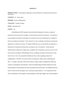 ABSTRACT  DISSERTATION: STUDENT: