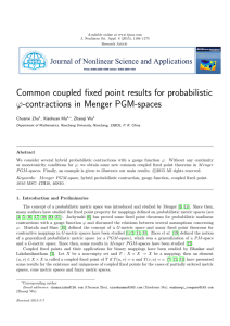 Common coupled fixed point results for probabilistic ϕ-contractions in Menger PGM-spaces