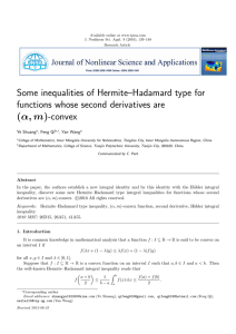 Some inequalities of Hermite–Hadamard type for functions whose second derivatives are