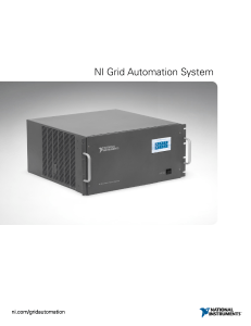 NI Grid Automation System ni.com/gridautomation