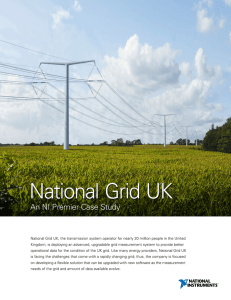 National Grid UK An NI Premier Case Study
