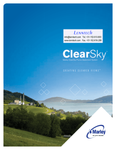 Clear Lenntech C R E A T I N G   C... Tel. +31-152-610-900