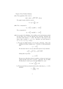 Chapter 3 Even Problem Solutions p ||34ˆi + 13ˆ