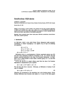Journal of Algebraic Combinatorics 2 (1993), 147-153