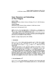 Journal of Algebraic Combinatorics 2 (1993), 375-381