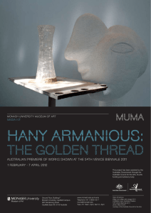 Hany armanious: The Golden Thread