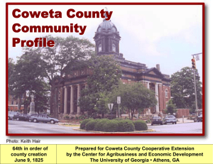 Coweta County Community Profile
