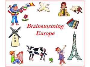 Brainstorming Europe