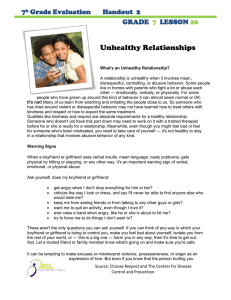 Unhealthy Relationships 7