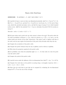 Physics 110A: Final Exam INSTRUCTIONS: |x/a|
