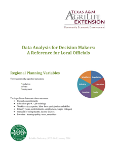 Data Analysis for Decision Makers: A Reference for Local Officials