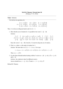 MA1S12 (Timoney) Tutorial sheet 5b [February 17–21, 2014] Name: Solutions