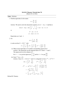 MA1S12 (Timoney) Tutorial sheet 7b [March 10–14, 2014] Name: Solutions