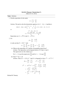 MA1S12 (Timoney) Tutorial sheet 7c [March 10–14, 2014] Name: Solutions