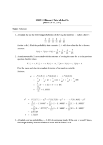 MA1S12 (Timoney) Tutorial sheet 9a [March 26–31, 2014] Name: Solutions