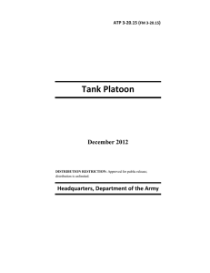 Tank Platoon December 2012 Headquarters, Department of the Army ATP 3-20.15 (