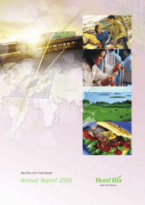 Annual Report 2005 Bord Bia Irish Food Board