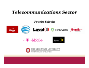 Telecommunications Sector  Pravin Talreja