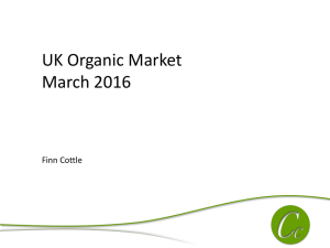 UK Organic Market March 2016  Finn Cottle