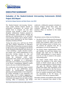 EXECUTIVE SUMMARY Project: 2013 Report