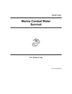 Marine Combat Water Survival  MCRP 3-02C
