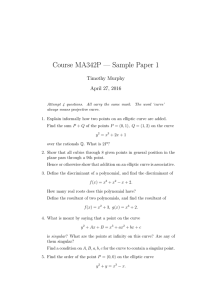Course MA342P — Sample Paper 1 Timothy Murphy April 27, 2016