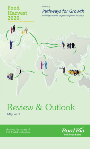Review &amp; Outlook Pathways for Growth May 2011 Growing the success of