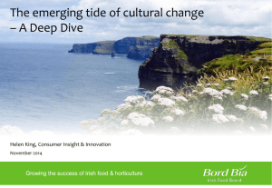 The emerging tide of cultural change – A Deep Dive