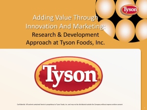 Adding Value Through Innovation And Marketing: Research &amp; Development