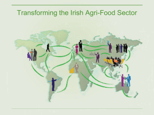 Transforming the Irish Agri-Food Sector