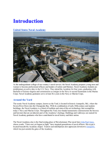 Introduction United States Naval Academy