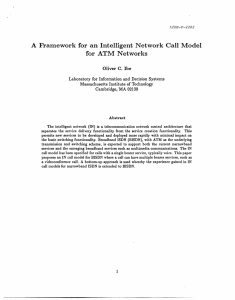 Intelligent  Network  Call  Model