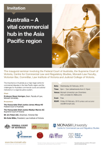 Australia – A vital commercial hub in the Asia Pacific region