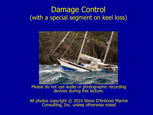 Damage Control (with a special segment on keel loss)