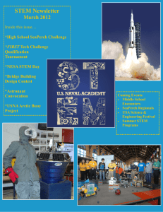 STEM Newsletter March 2012