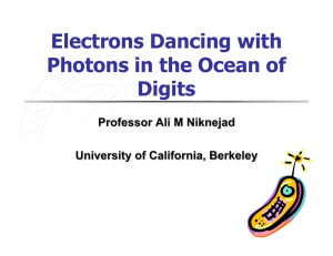 Electrons Dancing with Photons in the Ocean of Digits