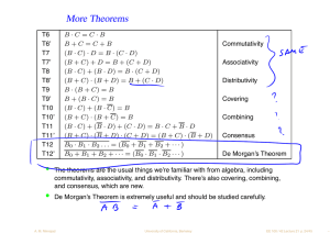 More Theorems