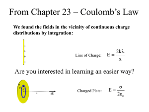 From Chapter 23 – Coulomb’s Law  2k