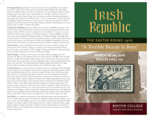 Dr. Fearghal McGarry is Reader in history at Queen’s University... focuses on modern Irish history and his most recent book...