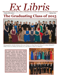 The Graduating Class of 2015