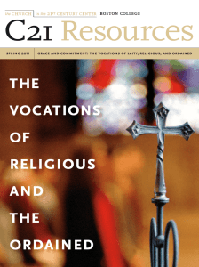 the vocations of religious