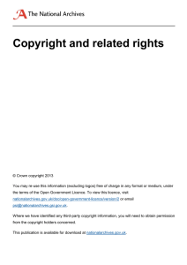 Copyright and related rights