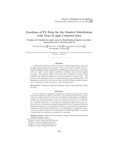Goodness of Fit Tests for the Gumbel Distribution
