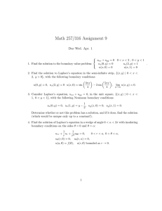 Math 257/316 Assignment 9 Due Wed. Apr. 1