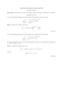 Math 257/316, Midterm 2, Section 101/102 November 20, 2009