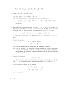 Math 401: Assignment 2 (Due Mon., Jan. 23) (x) + a