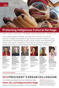 Protecting Indigenous Cultural Heritage