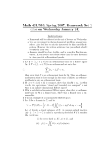 Math 421/510, Spring 2007, Homework Set 1 Instructions