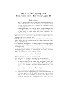 Math 421/510, Spring 2008 Homework Set 5, due Friday April 18 Instructions