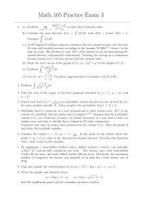 Math 105 Practice Exam 3